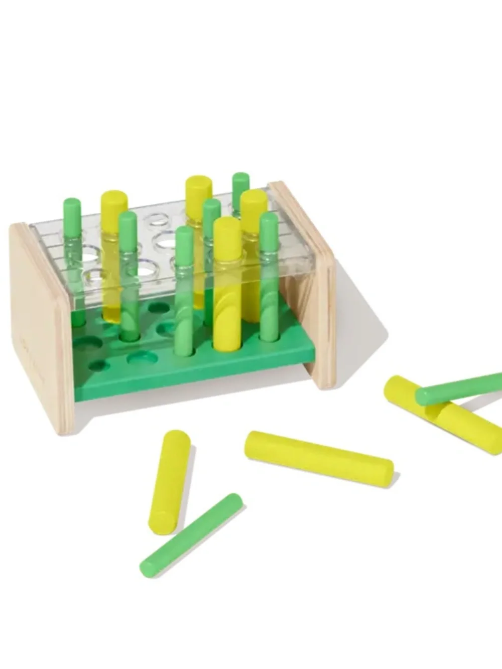 Lovevery Wooden Posting Stand Montessori Toy from The Companion Play Kit